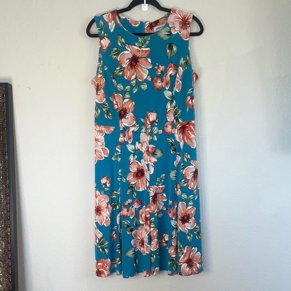 Shelby & Palmer Blue Midi Sundress for Casual Occasions - Picture 1 of 7